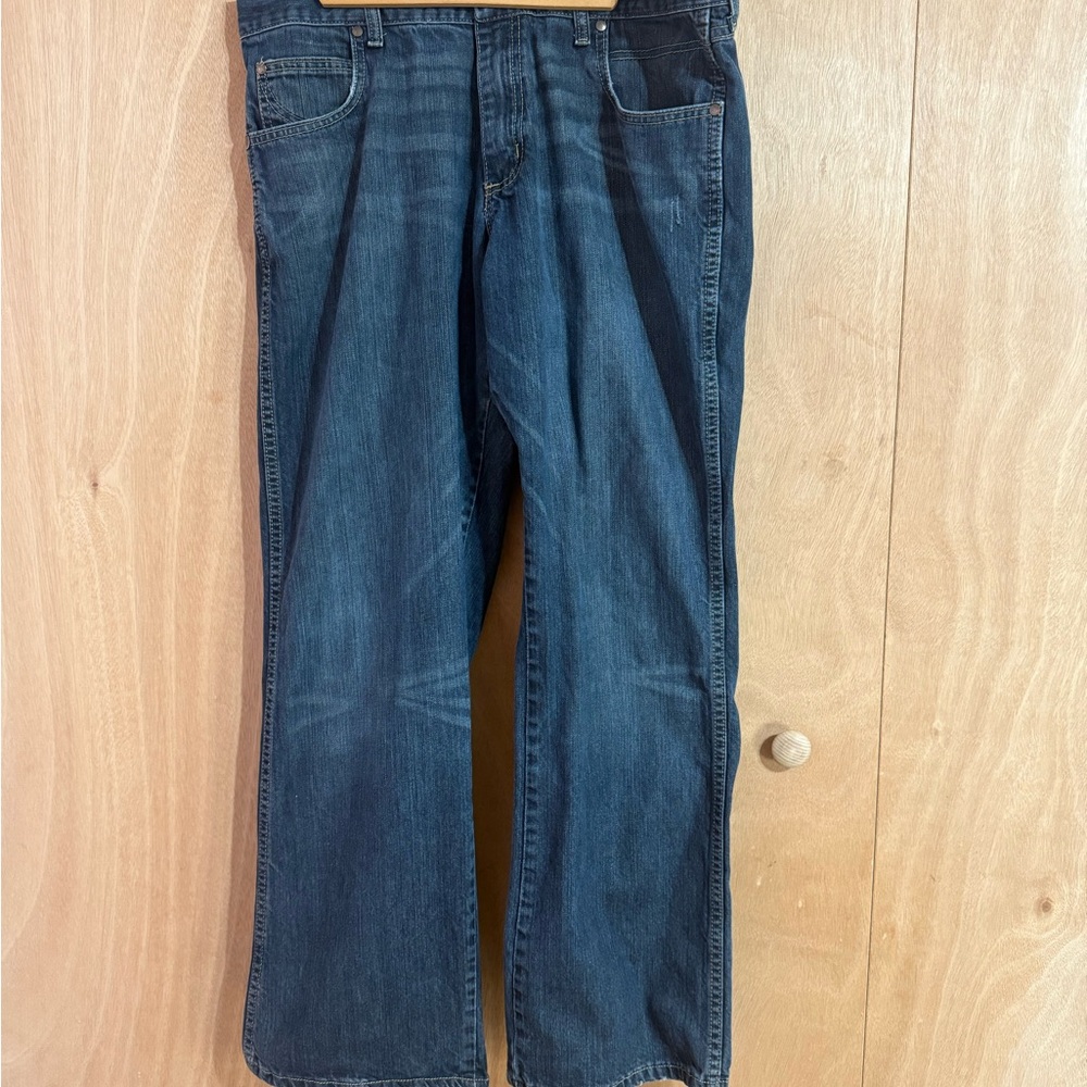 Wrangler Retro Relaxed Boot Cut Men's Blue Jeans 36x32